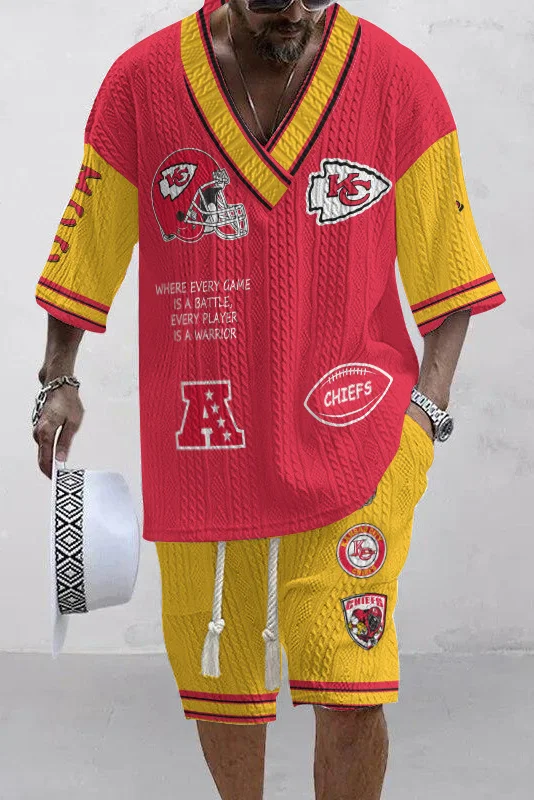 Kansas City Chiefs
 Limited Edition Top And Shorts Two-Piece Suits