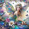 Butterfly Fairy-14CT Stamped Cross Stitch 40*40cm/15.75*15.75in tapestrymarket