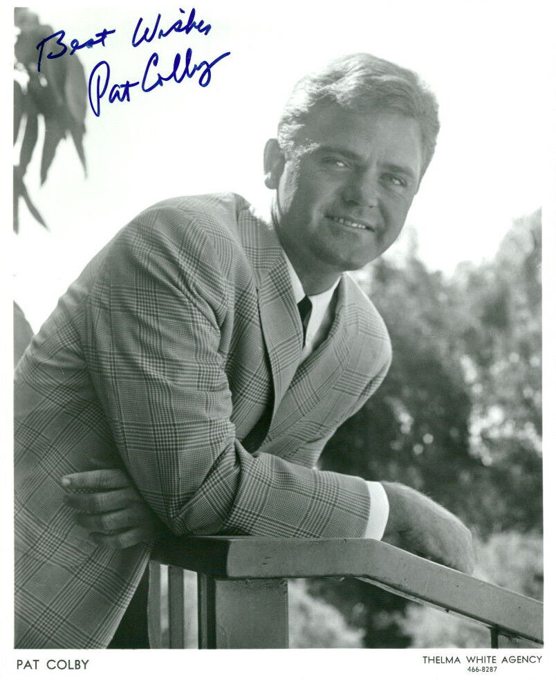 Pat Colby signed 8x10 Photo Poster painting COA