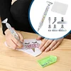 DIY Detachable Luminous Point Drill Pen Art Crafts Resin Pen 