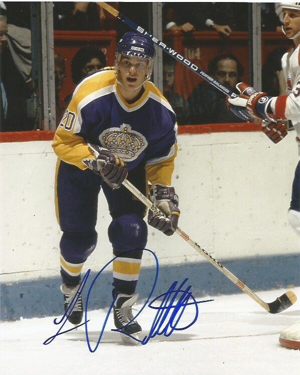 Los Angeles Kings Luc Robitaille Autographed Signed 8x10 Photo Poster painting COA A