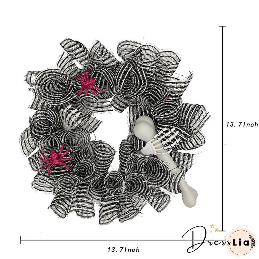 Halloween Decorations Hanging Ghosts Halloween Ghost Wreath Decorations for Yard Garden