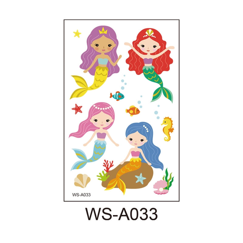 Mermaid Pet Tattoos & Body Art 1 Piece