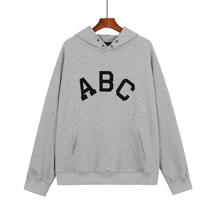 Fog Fear of God Hoodie Letter Sweatshirt Fog Men's and Women's Coats