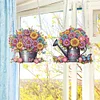2 PCS Flower Watering Can - 5D DIY Pendant