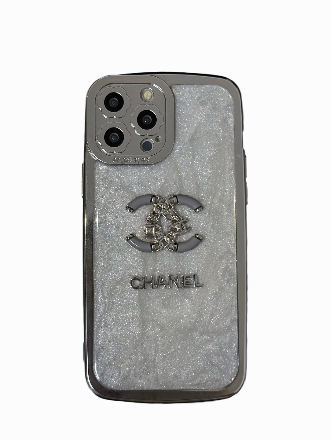 Luxurious Chanel Electroplated Mobile iPhone Case Protective Cover