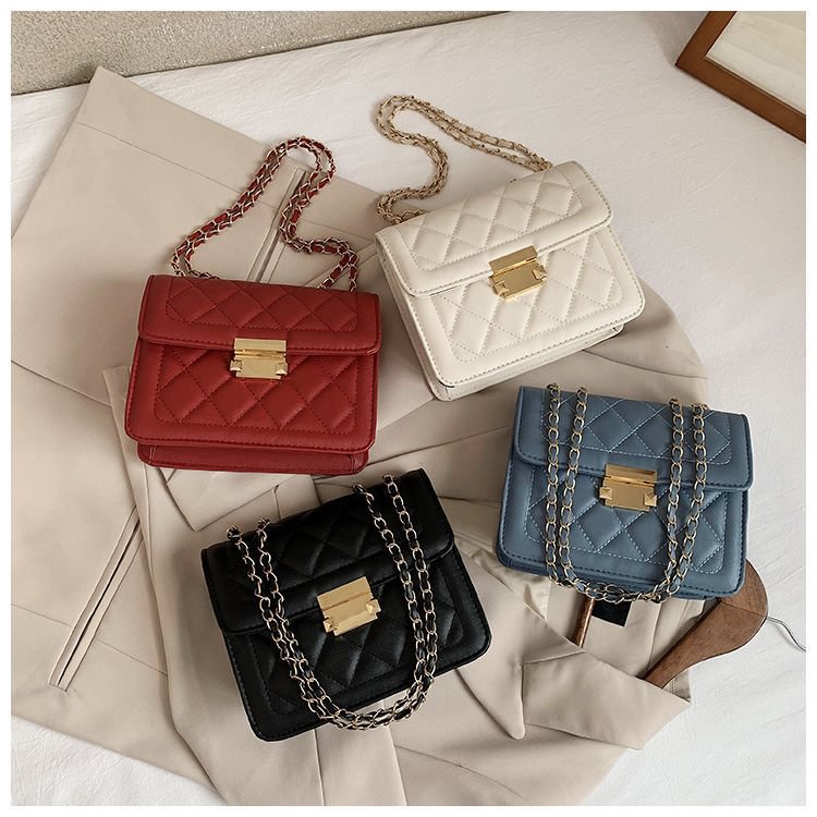 Luxury Quilted Crossbody Bag For Women