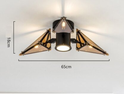 G4 Led Postmodern Iron Glass Amber Grey Designer LED Lamp.LED Light.Pendant Lights.LED Pendant Light.Pendant Lamp For Foyer
