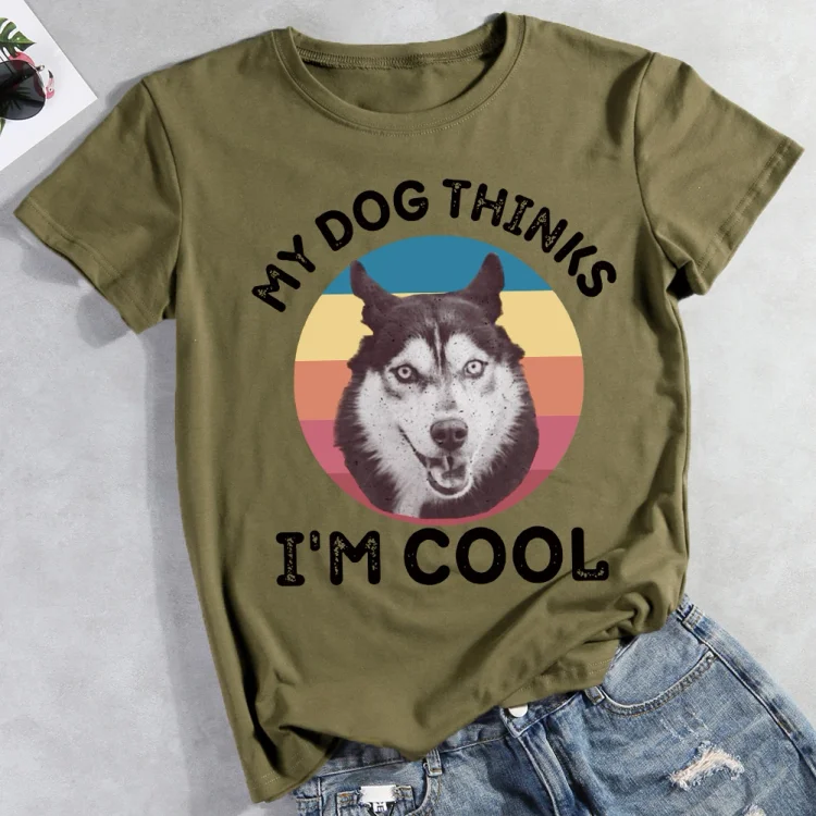 Customize your favorite dog avatar  Pet Animal Lover T-shirt Tee -012271-CB