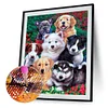 Diamond Painting-Full Round Drill Dog