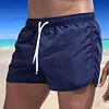 Gioiacombo&trade; Pantaloncini da spiaggia con lettere in tinta unita moda uomo nuovi