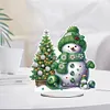 DIY Winter Snowman Diamond Painting Ornaments（Single Sided)