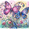 Diamond Painting -DIY Full Square Drill Butterfly(35*35CM)
