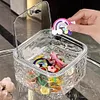 Hair Accessories Organizer Clear Hair Tie Organizer for Laundry Pods Cotton Swab