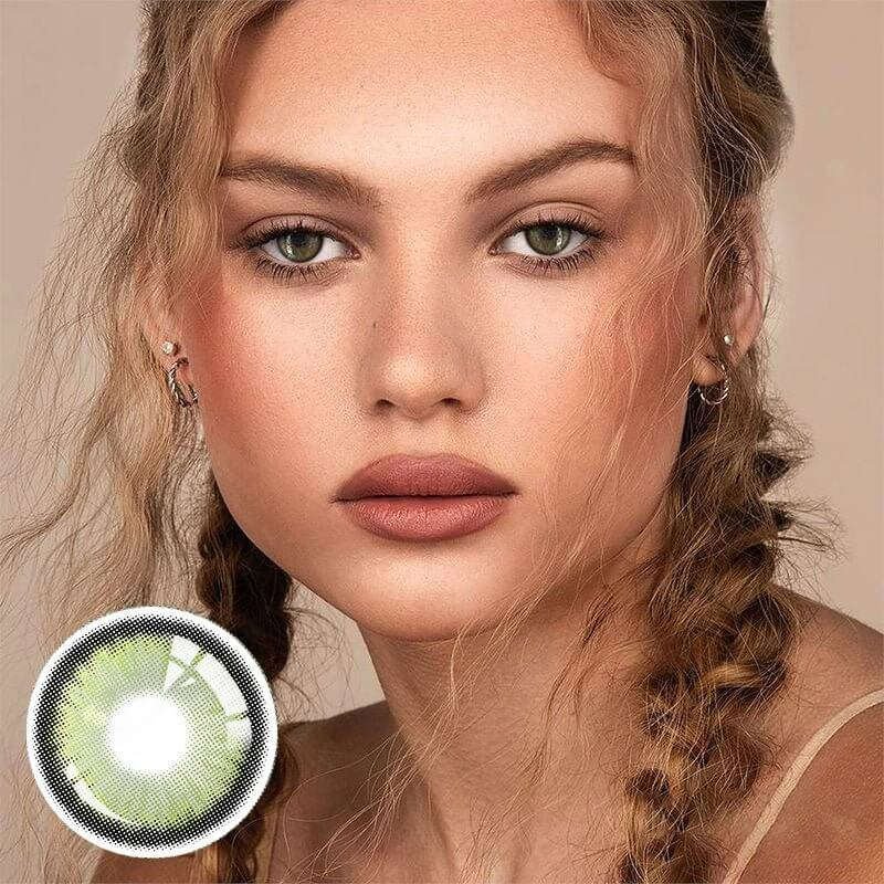 Dawn Green Colored Contact Lenses Yearly