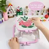 2 Tier Square Embroidery Hoop Removable Snap Sewing Frame for Quilting Stitching