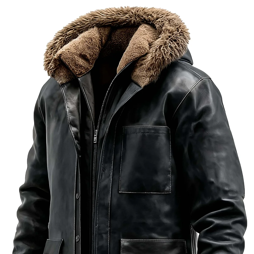 Men's Vintage Fleece Jacket-inspireuse