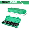 12 Pcs Deep Impact Socket Set