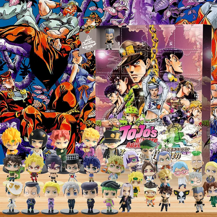 JoJo’s Bizarre Adventure Advent Calendar -- The One With 24 Little Doors