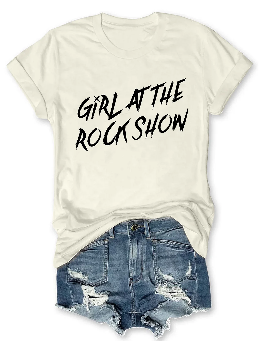 Girl At the Rock Show T-Shirt