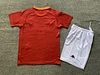 2000/2001 Retro Kids Size AS Roma Home Soccer Jersey Home 1:1 Thai Quality