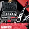 Detachable Ratchet Wrench Kit Wholesale Replaceable Head Box Repair Tools