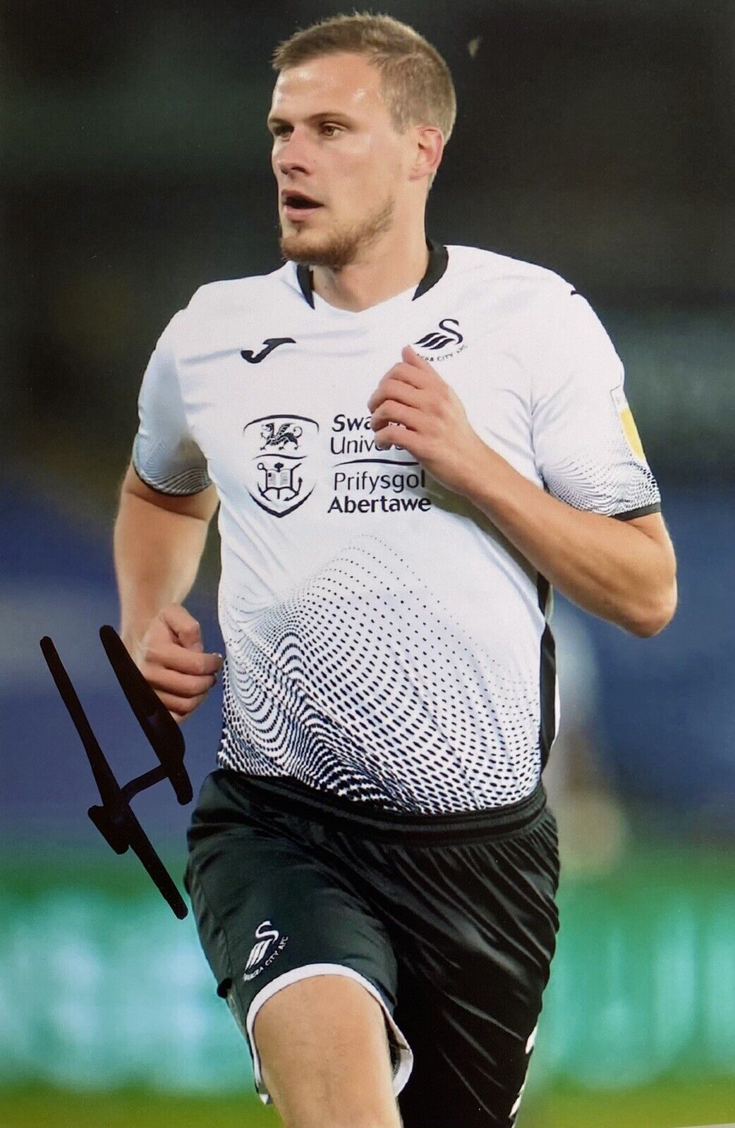 Ryan Bennett Genuine Hand Signed Swansea City 6X4 Photo Poster painting