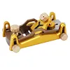 ENJOYWOOD Mini Block Plane Aluminum Alloy Manual Planner for Finishing, Chamfering and Tenoning in Woodworking 