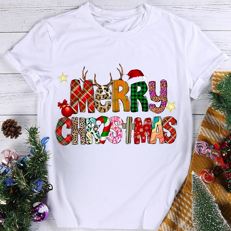 🎉Merry Christmas - Spread The Joy This Christmas Round Neck T-shirt