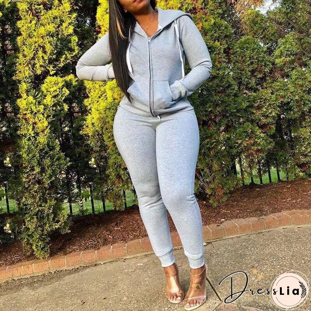 Autumn Tracksuit Women Sets Sweat Suits Ladies Winter Two Piece Outfits Female Joggers