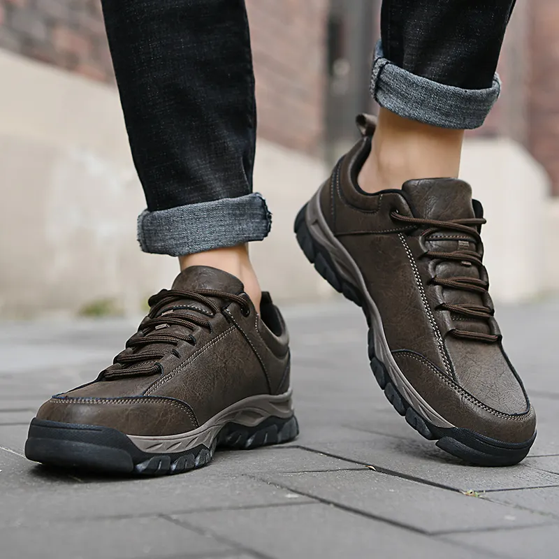 🔥Last Day Promotion 60% OFF 🎁Men's Outdoor Comfy Arch Support Waterproof Walking Shoes