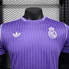 Joyfball 2025/2026 Player Version Real Madrid Icon Jersey Purple（The player version jersey is a bit tight, please pay attention to the size selection）