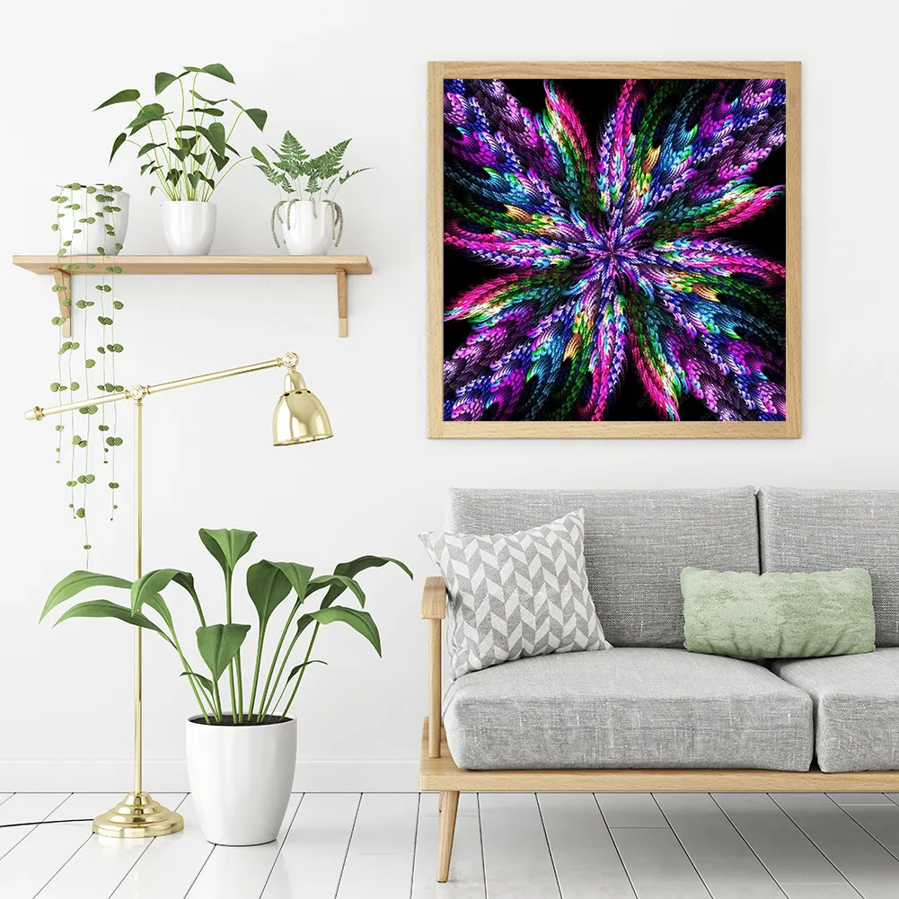 DIY Paint By Number 40*40cm - Kaleidoscope