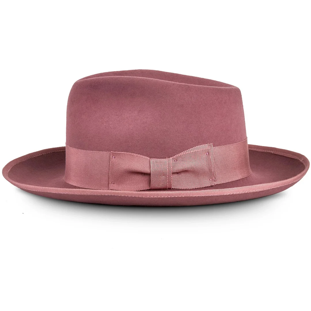 The Fox Fedora-Sunset Orange[Fast shipping and box packing]