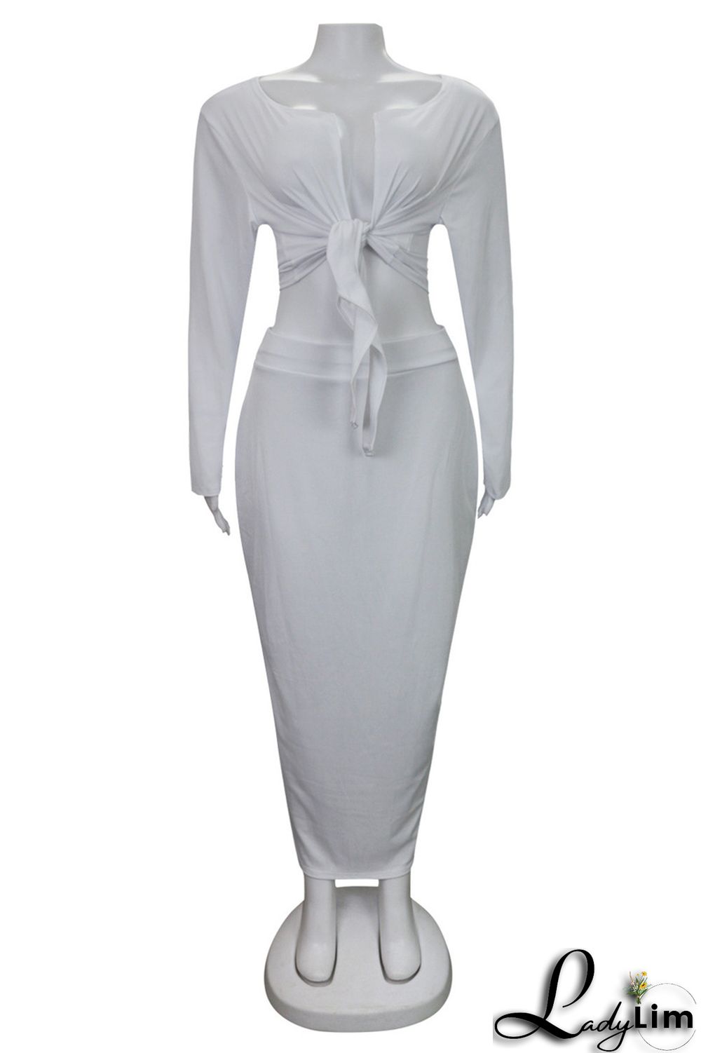 Pink Sexy Casual Solid Bandage V Neck Plus Size Two Pieces