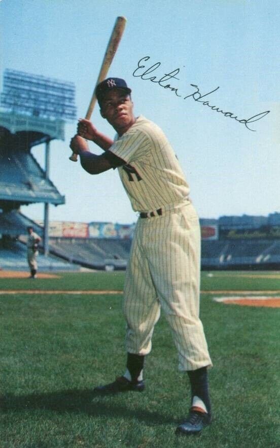 Elston Howard Autographed Signed 8x10 Photo Poster painting ( Yankees ) REPRINT