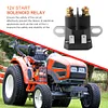 12V Lawn Mower Starter Relay 725-04439A Zinc Alloy for Riding Lawn Mower Tractor
