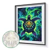 (US Only)Paint By Numbers Kit On Canvas DIY Oil Art Sea Turtles Picture Home Decor40x60cm