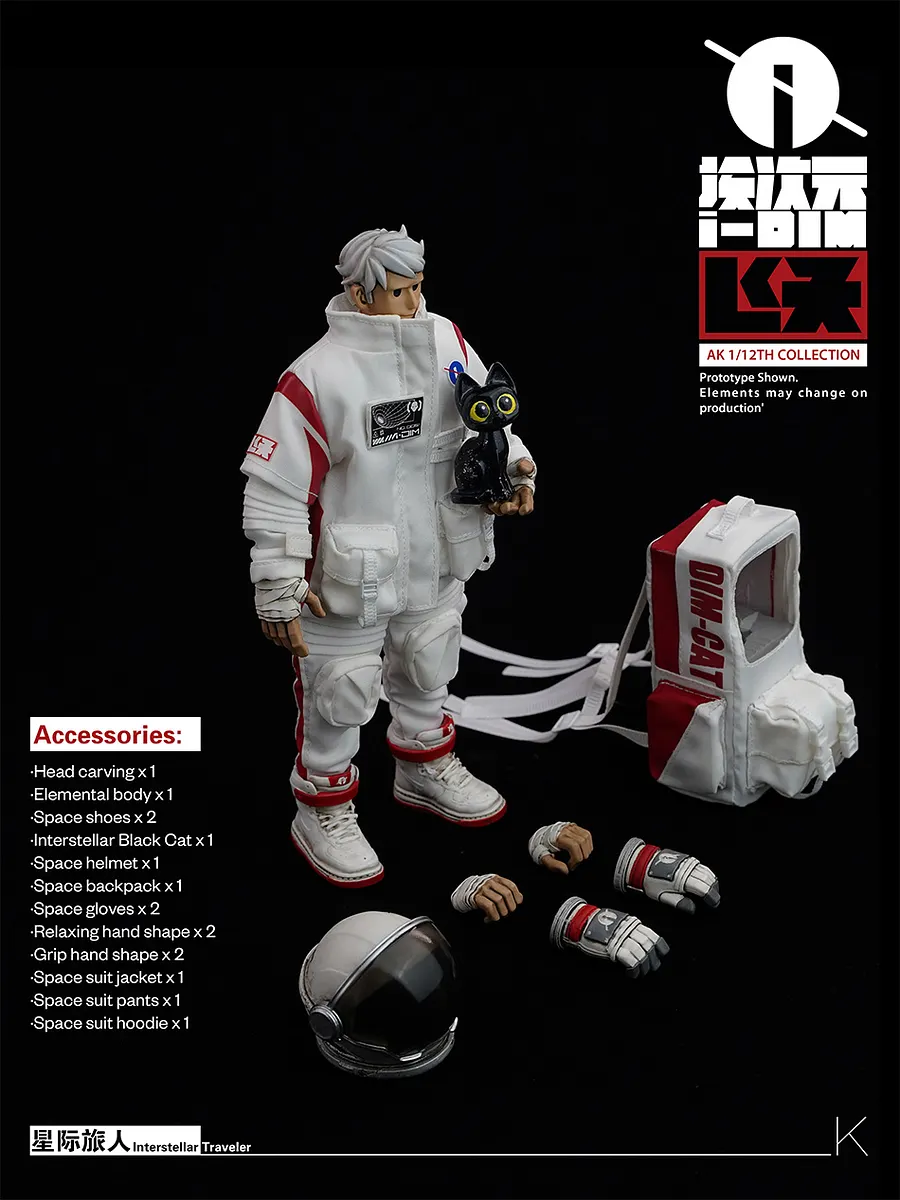 I-dimension - Original 1/12 Interstellar Traveler Action Figure