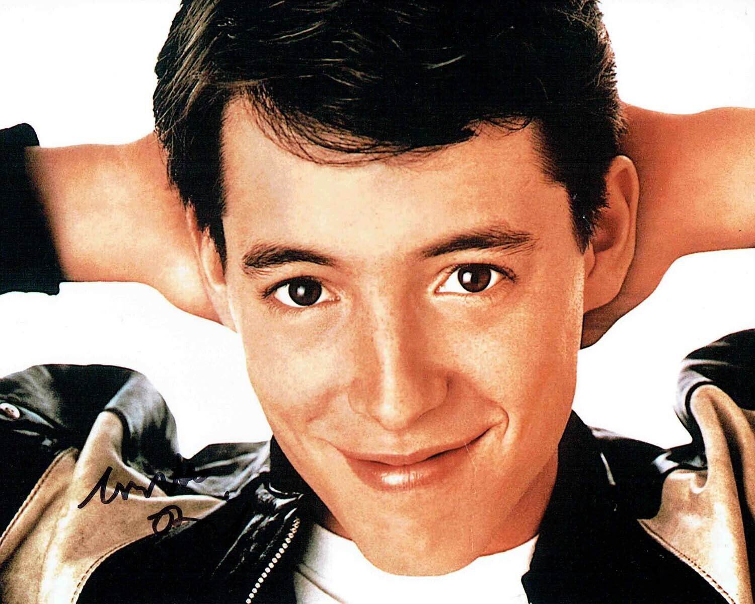 Matthew BRODERICK Signed 10x8 Photo Poster painting 1 AFTAL COA Ferris Bueller Day Off Movie