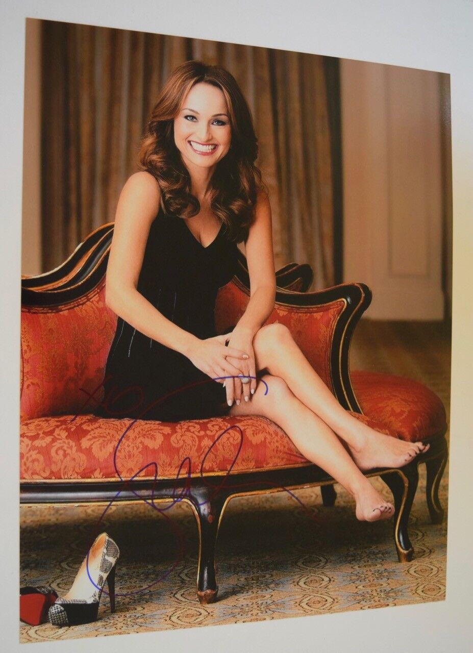 Giada De Laurentiis Signed Autographed 11x14 Photo Poster painting Celebrity Chef COA VD