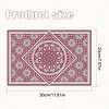 2pcs Diamond Art Painting Mandala Placemats Heat Resistant Non-Slip Place Mat Kit