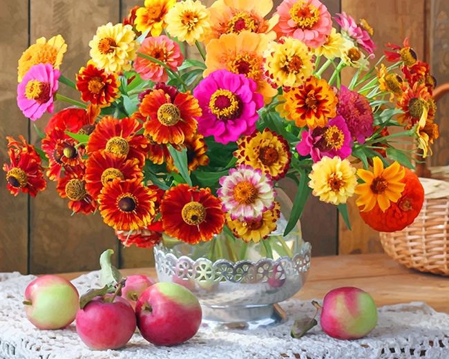 

Flower bouquet – Paint By Numbers - 40*50CM, 501 Original