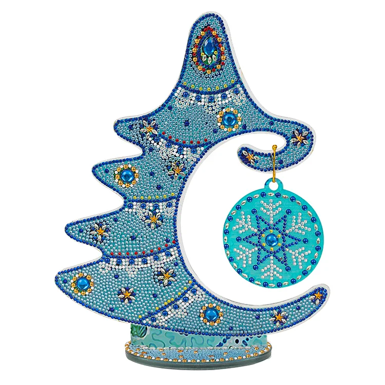 Christmas Tree Ornament - DIY Diamond Crafts