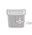 Piggy Craft metal cutting dies cut die mold Flowerpot flower cluster Scrapbook paper craft knife mould blade punch stencils dies