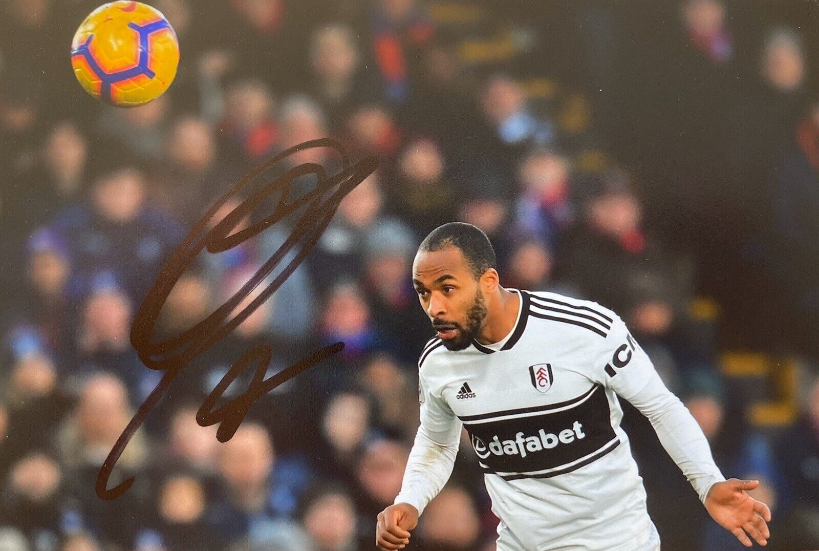 Denis Odoi Hand Signed 6X4 Photo Poster painting - Fulham 3