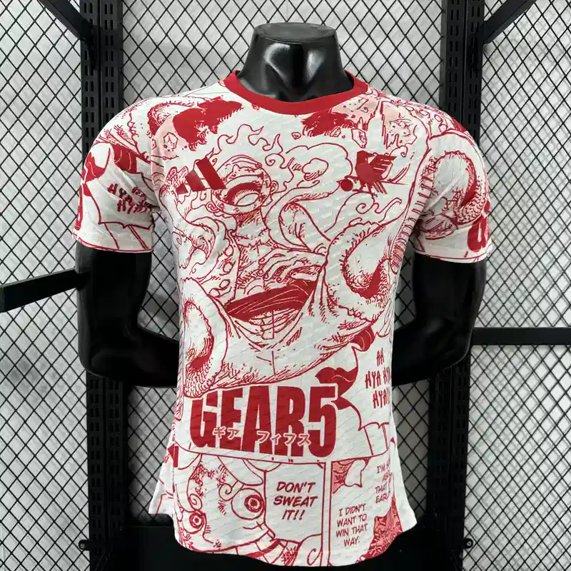 2025 Player Version Japan White Red Special Soccer Jersey