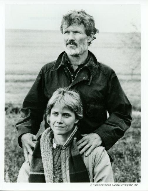 Kris Kristofferson Cindy Pickett 1987 Original Press 7x9 Photo Poster painting