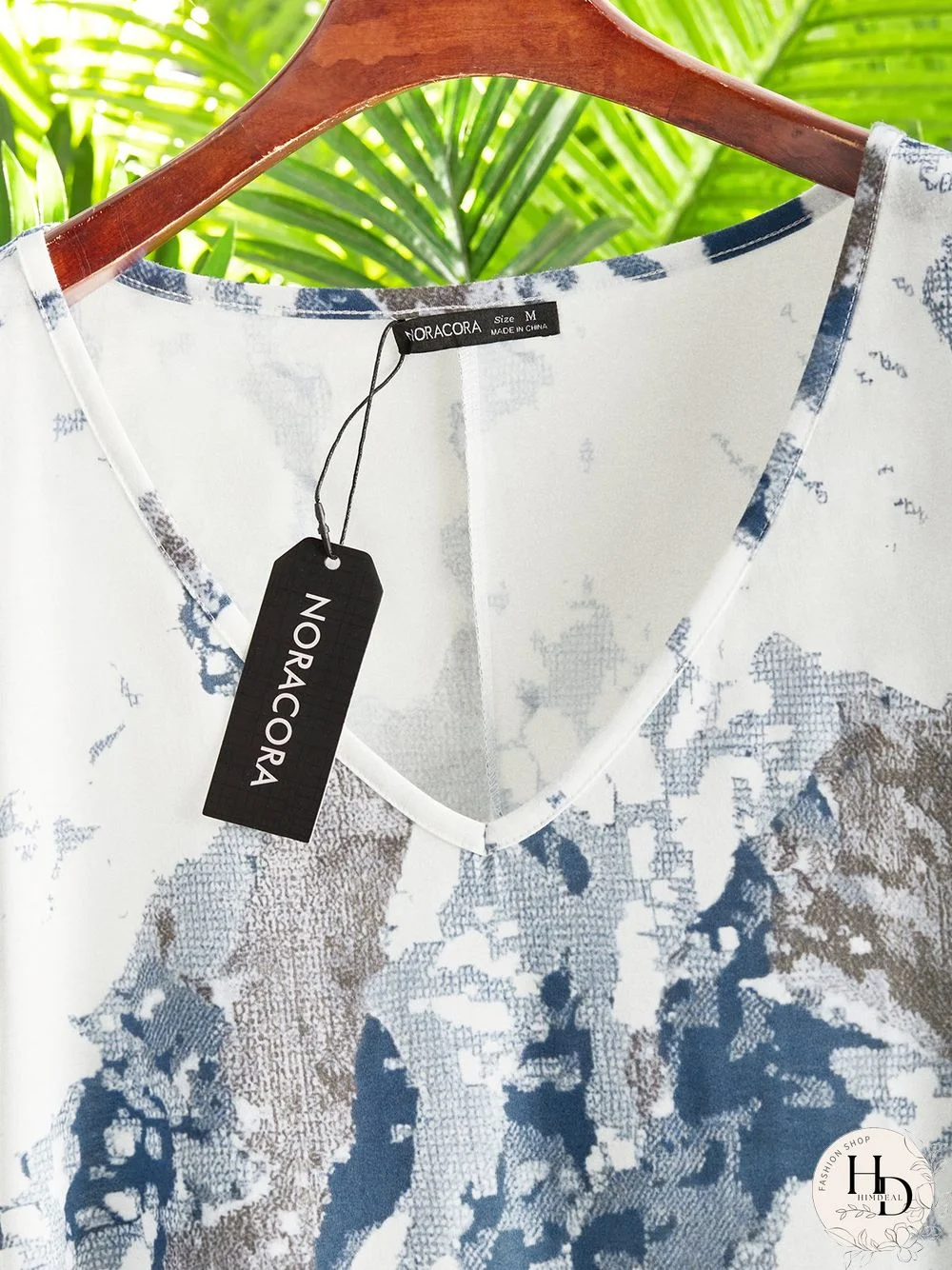 Abstract Printed Loose Dresses