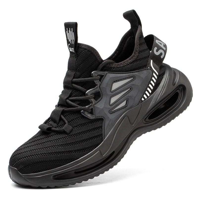 2021 Fashion Work Boots Safety Shoes Men Steel Toe Shoes Puncture-Proof Work Sneakers Indestructible Male Shoes Adult Work Shoes